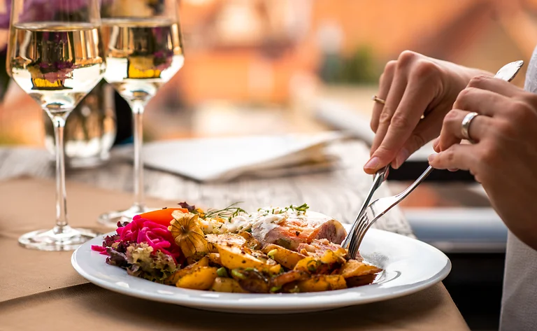 Genussvoll Essen gehen