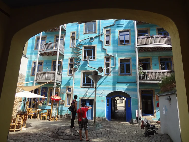 Kunsthofpassage - Hof der Elemente, Dresden Neustadt