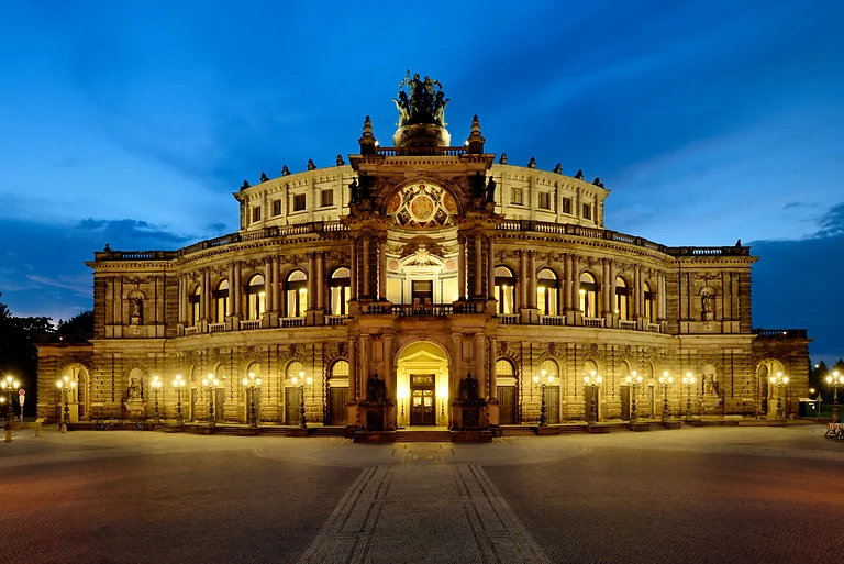 Semperoper (Abendaufnahme)